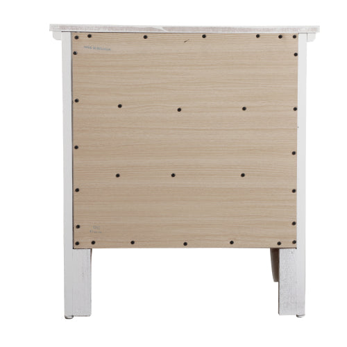 Wooden panel with pre-drilled holes on a white background