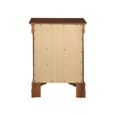 Wooden bee hive on a white background